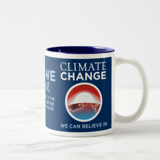 Bicolor Cambio de clima - podemos sí taza de la parodia de