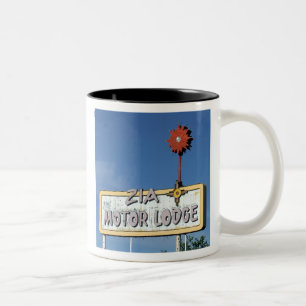 Bicolor CASA DE CAMPO de MOTOR de ZIA - taza