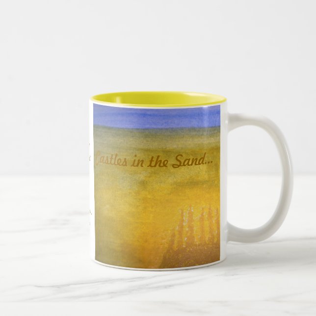 Bicolor Castillos en la taza de la arena… (Derecha)