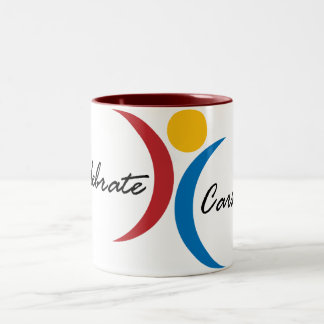 Bicolor Celebre la taza de Carson
