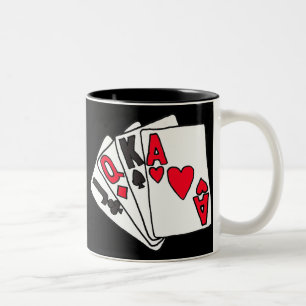 Bicolor CG cubierta de la taza de las tarjetas