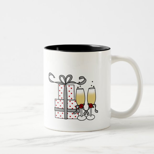 Bicolor Champán y taza de los regalos (Derecha)