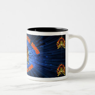 Bicolor CMS Dos-Entonó la taza de café - modificada para