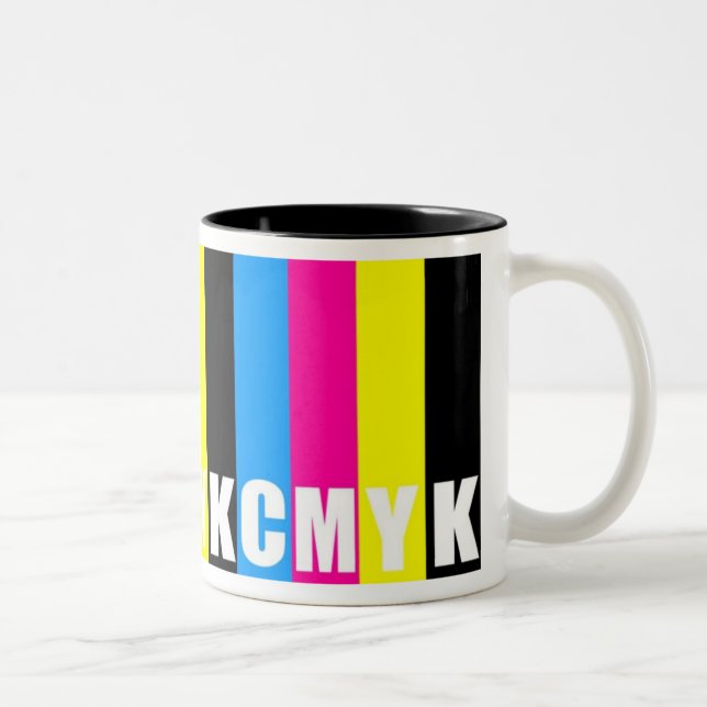 Bicolor CMYK - taza (Derecha)