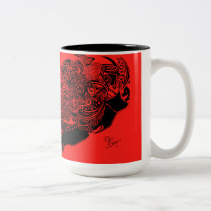 Bicolor Colección de la taza del Web de araña del arco