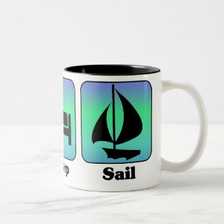 Bicolor Coma la taza de la vela del sueño