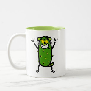 Bicolor Comadreja de la salmuera = taza de MOJO