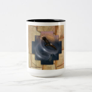 Bicolor Cóndor - Taza de café