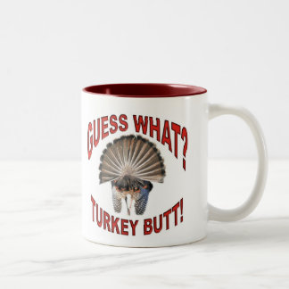 Bicolor ¿Conjetura qué? ¡Extremo de Turquía!  Taza