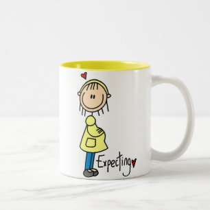 Bicolor Contar con una taza del bebé