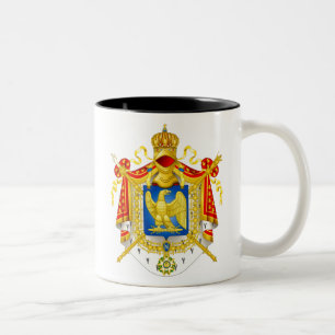 Bicolor Costa de la taza de napoleon de los brazos