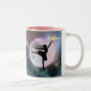 Bicolor Crea la taza de hadas de la danza