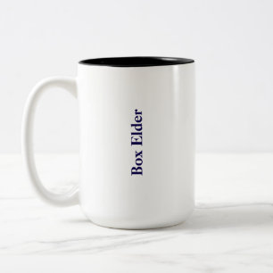 Bicolor Crea tu propia taza de café de 15oz de dos tonos