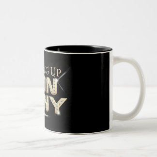 Bicolor ¡"Creciendo taza de Don a Tony"!