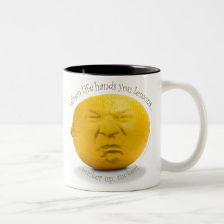 Bicolor "Cuando la vida le da taza de los limones"