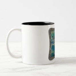 Bicolor Cuatro Elementos - Agua - Taza de Café