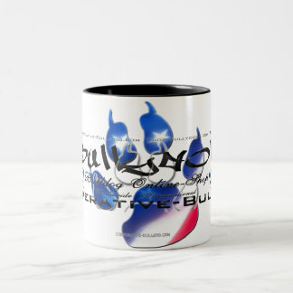 Bicolor (cup) taza de Bullydoll & Cooperative Bulldog