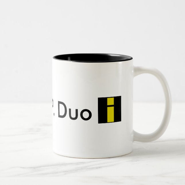 Bicolor D.E.R.P. Taza del dúo (Derecha)