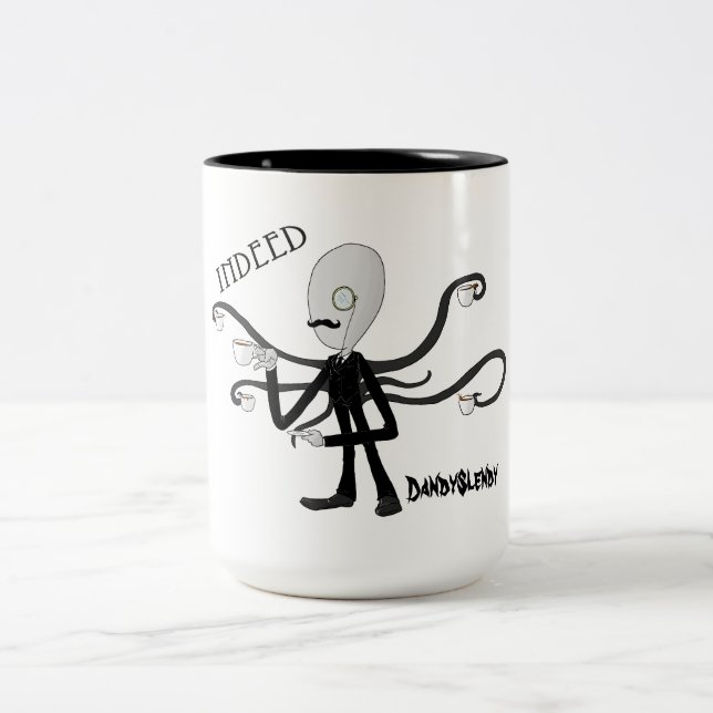 Bicolor DandySlendy - Slenderman bebe la taza del té (Centro)