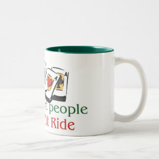 Bicolor Dejáis le montar la taza del tono del amante dos