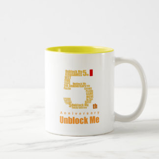 Bicolor Desbloquéeme la 5ta taza 03 de los años