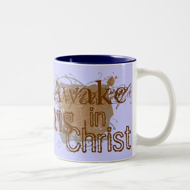 Bicolor Despiértese en la taza de Cristo (Derecha)