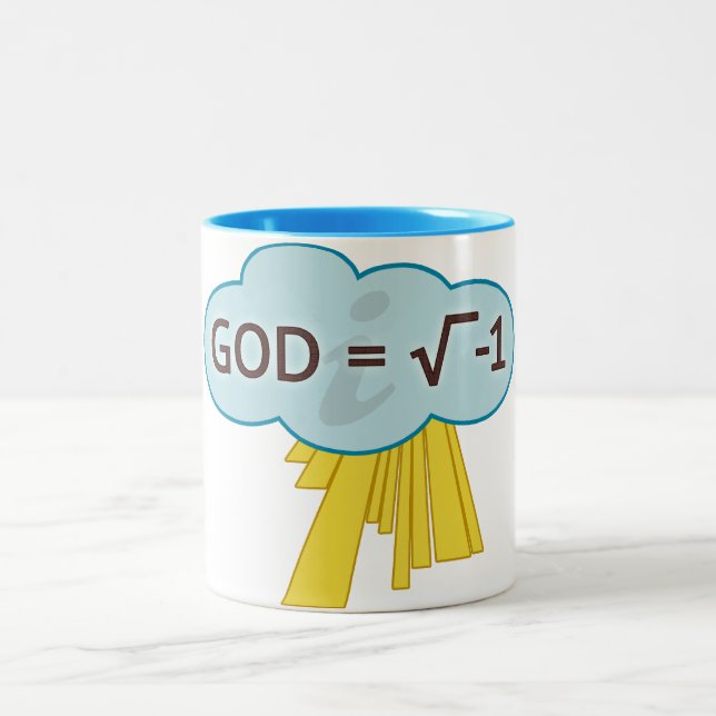 Bicolor Dios = raíz cuadrada de la taza -1 (Centro)