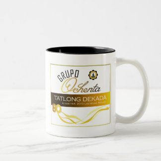 Bicolor Diseño 6 de la taza