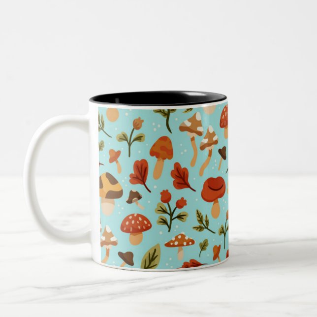 Bicolor Diseño de Taza Clásico  (Izquierda)