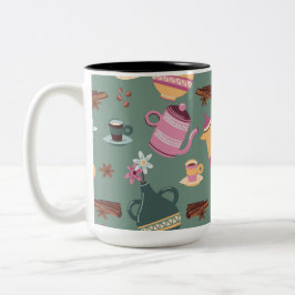 Bicolor Diseño de taza de café de dos tonos