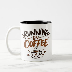 Bicolor Diseño divertido de taza de café que funciona con 