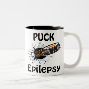 Bicolor Duende malicioso la taza de la epilepsia de las