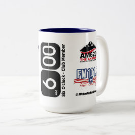 Bicolor Duques Show - taza 15oz KGTL de Michael del club