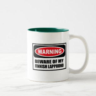 Bicolor El cuidado SE GUARDA de MI taza FINLANDESA de