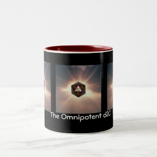 Bicolor El d20 omnipotente - taza