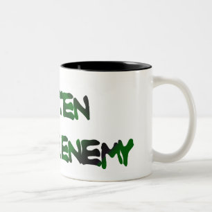 Bicolor El GLUTEN ES la taza grande del dos-tono ENEMIGO
