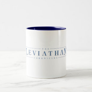 Bicolor El leviatán crónica la taza del logotipo