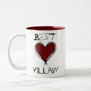 Bicolor El "mejor malvado…" Taza
