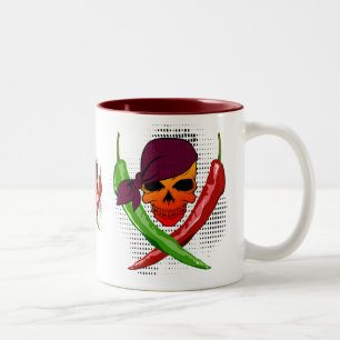 Bicolor El pirata $18,95 del chile dos entonó la taza de