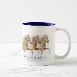 Bicolor El Sueño Islandés ~ Taza envolvente
