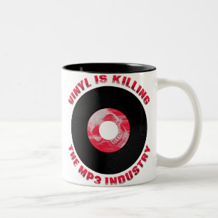 Bicolor El vinilo está matando a la taza de la industria