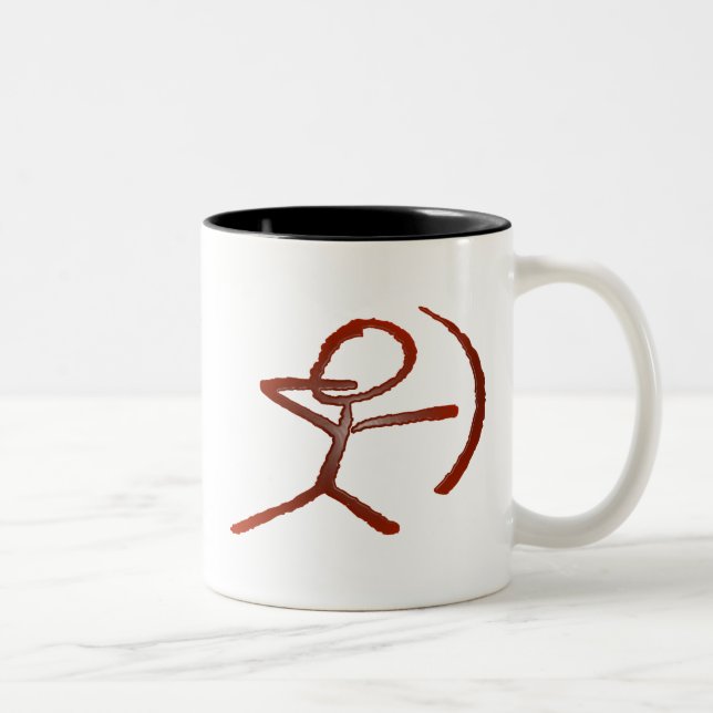Bicolor El zen Archer - taza (Derecha)