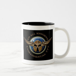 Bicolor Encima de toda la taza de los caballeros