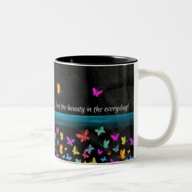 Bicolor Encuentra la taza de belleza (Derecha)