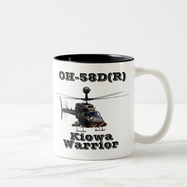 Bicolor ¡Es un Kiowa! - Taza de café (Derecha)