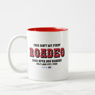 Bicolor Esta no es mi primera Roadeo Taza de dos tonos