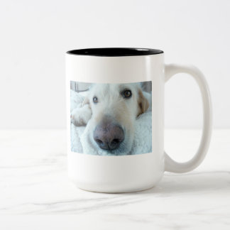 Bicolor Esta taza me hace feliz