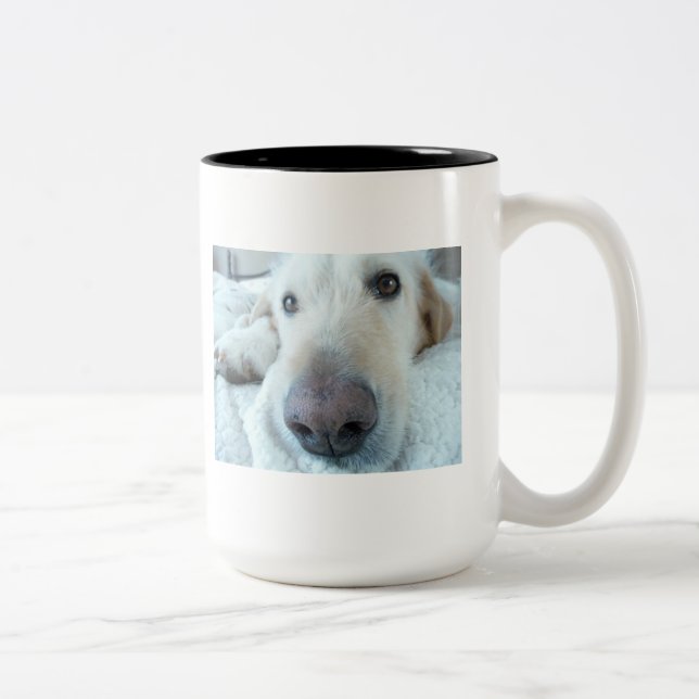 Bicolor Esta taza me hace feliz (Derecha)