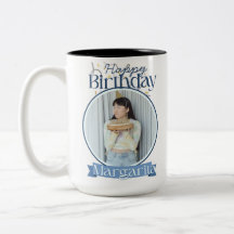 Feliz Cumpleaños Taza Margarita | Foto Nombre Pers