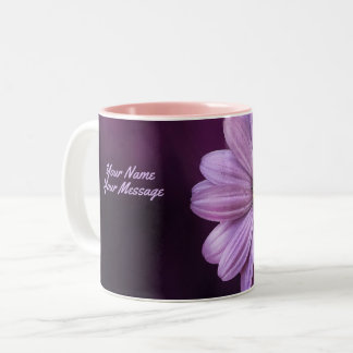 Bicolor Flor de taza de dos tonos